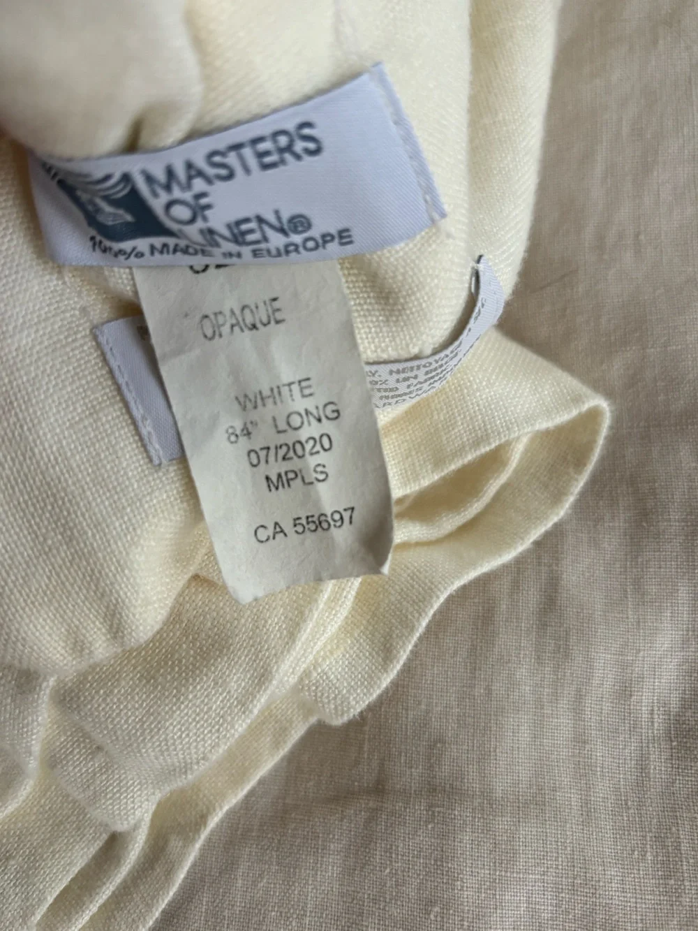 Restoration Hardware Linen Drapery Panel